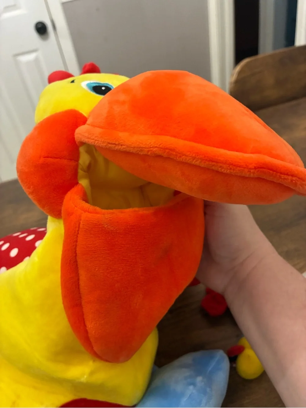 Melissa and Doug Hungry Pelican Toddler Plush Learning Toy